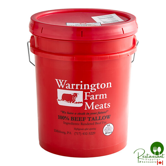 Warrington Farm Meats Beef Tallow 38 lb.