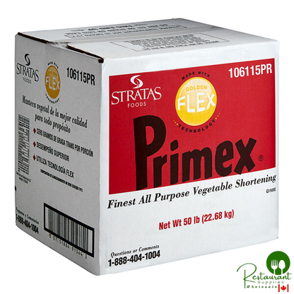 Stratas Primex Golden Flex All-Purpose Shortening 50 lb.