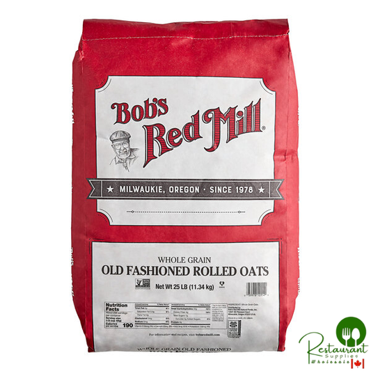 Bob's Red Mill 25 lb. Whole Grain Rolled Oats
