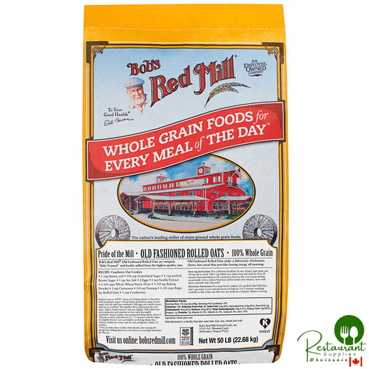 Bob's Red Mill 50 lb. Whole Grain Rolled Oats