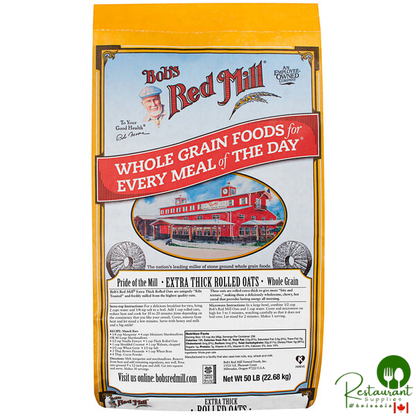 Bob's Red Mill 50 lb. Extra-Thick Whole Grain Rolled Oats