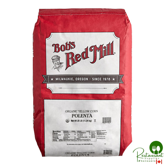 Bob's Red Mill 25 lb. Organic Corn Grits / Polenta