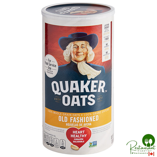 Quaker 42 oz. Old Fashioned Rolled Oats - 12/Case