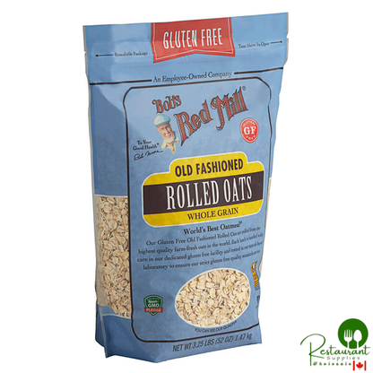 Bob's Red Mill 52 oz. Gluten-Free Whole Grain Rolled Oats - 4/Case