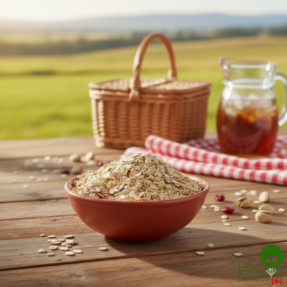 Bob's Red Mill 32 oz. Organic Gluten-Free Whole Grain Rolled Oats - 4/Case