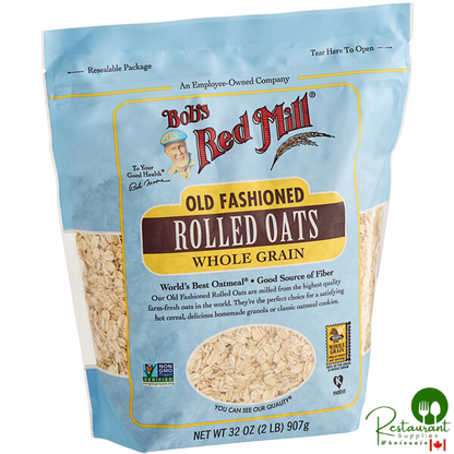 Bob's Red Mill Whole Grain Rolled Oats 32 oz. - 4/Case