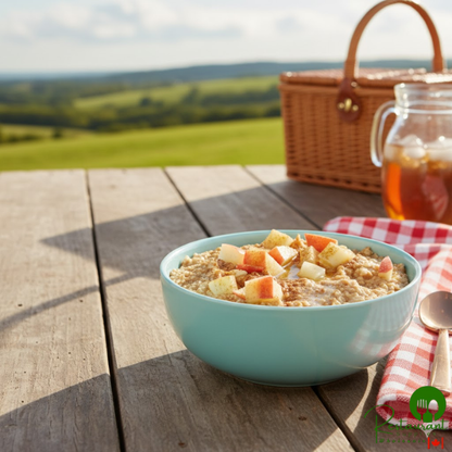 10 lb. Case Natural Cinnamon Apple Oatmeal