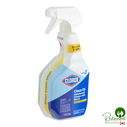 CloroxPro Clorox Clean-Up CLO35417CT 32 oz. Disinfectant Cleaner with Bleach - 9/Case
