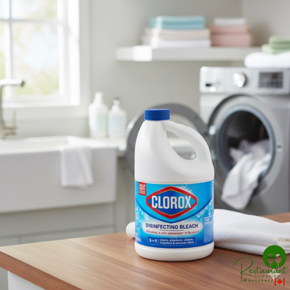CloroxPro Clorox CLO32263 81 oz. Concentrated Disinfecting Bleach with CloroMax - 6/Case