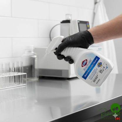 CloroxPro Clorox Healthcare CLO68970 32 oz. Bleach Germicidal Cleaner with Spray Bottle - 6/Case