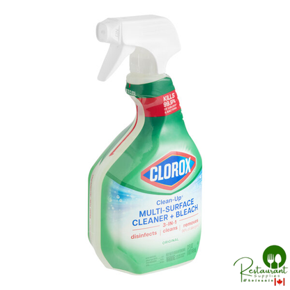 Clorox Clean-Up CLO31221 32 oz. Original Scent Multi-Surface Cleaner with Bleach - 9/Case