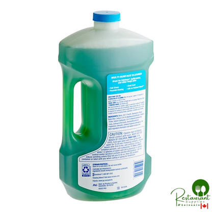 Mr. Clean 10030772107246 64 fl. oz. 2X Concentrated Multi-Surface Cleaner with Gain Original Fresh Scent - 4/Case