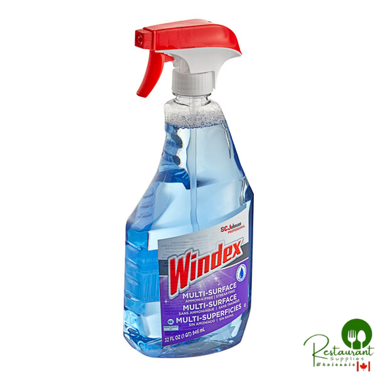 SC Johnson Windex® 322381 32 fl. oz. Non-Ammoniated Multi-Surface Cleaner - 8/Case