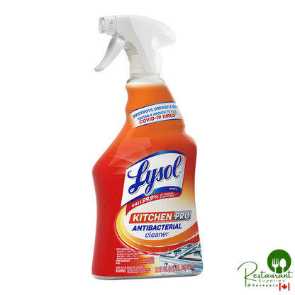 Lysol RAC79556 22 oz. Kitchen Pro Antibacterial Cleaner - 9/Case