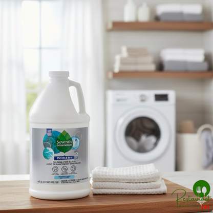 Seventh Generation Power+ 10732913227010 Free & Clear 64 oz. Chlorine-Free Bleach - 6/Case