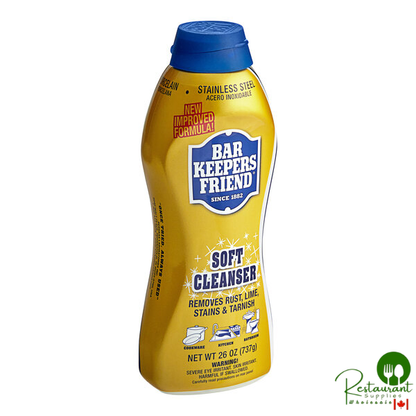 Bar Keepers Friend 11624 26 oz. All-Purpose Soft Cleanser - 6/Case