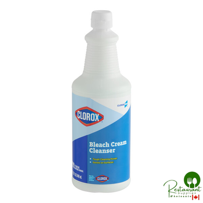 CloroxPro Clorox CLO30613 32 oz. Bleach Cream Cleanser - 8/Case