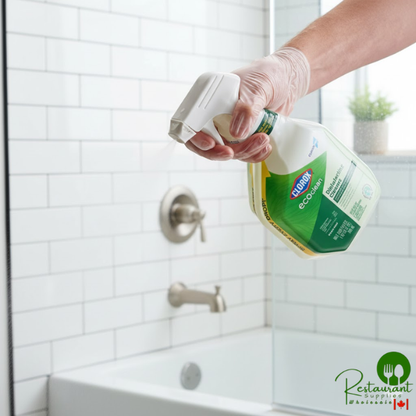 CloroxPro Clorox EcoClean CLO60213CT 32 oz. Disinfecting Cleaner - 9/Case