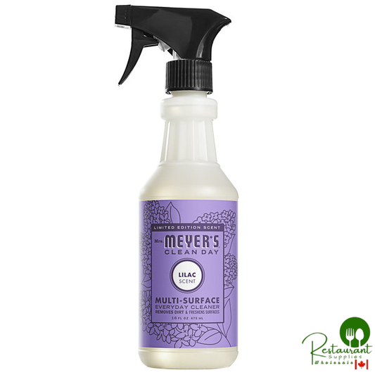 Mrs. Meyer's Clean Day 323600 16 fl. oz. Lilac All Purpose Multi-Surface Cleaner - 6/Case