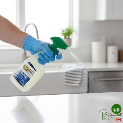 Comet 30314 Disinfecting Cleaner with Bleach Ready-to-Use Bottle with Foil Seal 32 fl. oz. - 8/Case