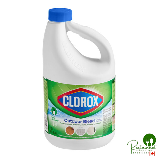 CloroxPro Clorox CLO32438 81 oz. Concentrated Outdoor Bleach - 6/Case