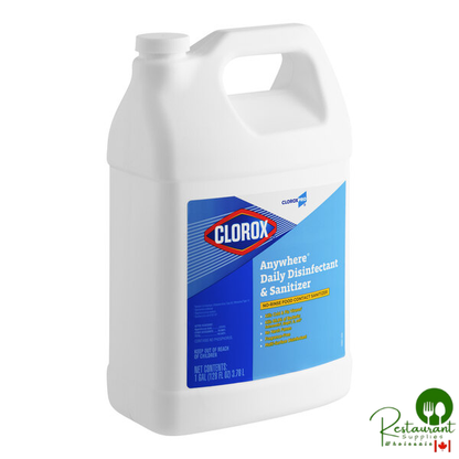 CloroxPro Clorox Anywhere CLO31651 1 Gallon Daily Disinfectant and Food Surface Sanitizer - 4/Case