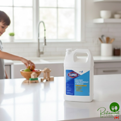 CloroxPro Clorox Anywhere CLO31651 1 Gallon Daily Disinfectant and Food Surface Sanitizer - 4/Case