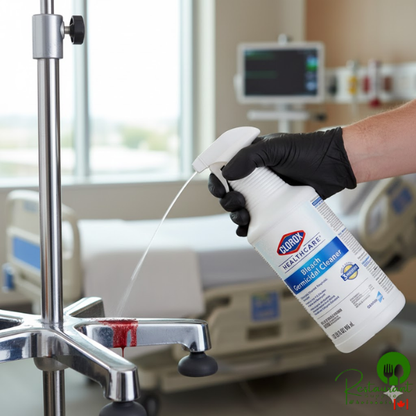 CloroxPro Clorox Healthcare CLO68832 32 oz. Bleach Germicidal Cleaner - 6/Case