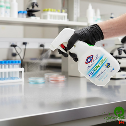 CloroxPro Clorox Healthcare Fuzion CLO31478 32 oz. Cleaner Disinfectant Spray - 9/Case