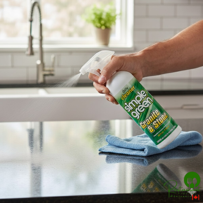 Simple Green 3710101203024 24 oz. Fruit Scented Granite and Stone Daily Cleaner - 12/Case