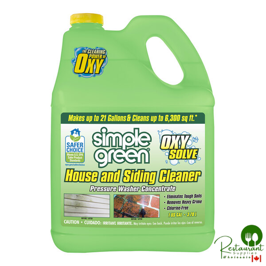 Simple Green Oxy Solve 2310000418232 1 Gallon Concentrated Pressure Washer House and Siding Cleaner - 4/Case