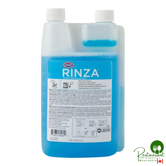 Urnex 12-RAF6-32 1 Liter Rinza Acid Formulation Milk Frother Cleaner