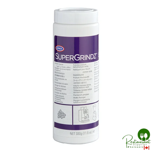 Urnex 17-A01-UX330-12 11.6 oz. SuperGrindz Coffee / Superautomatic Espresso Grinder Cleaner Granules