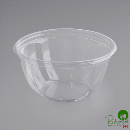 World Centric 16 oz. Compostable Clear PLA Deli Bowl - 450/Case