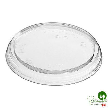 World Centric 8-32 oz. Clear PLA Deli Container Lid - 1,000/Case