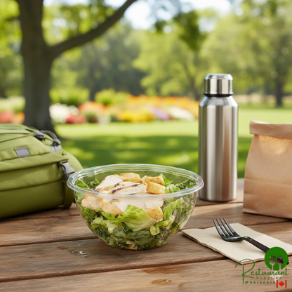 World Centric 32 oz. Compostable Clear PLA Deli Bowl - 600/Case