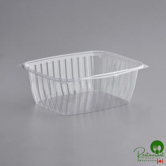 World Centric 64 oz. Clear PLA Deli Container - 400/Case
