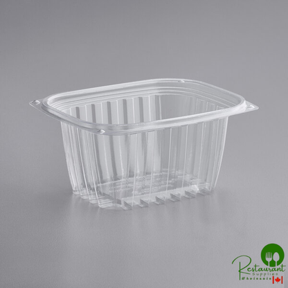World Centric 16 oz. Clear PLA Deli Container - 900/Case