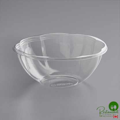 World Centric 24 oz. Compostable Clear PLA Deli Bowl - 600/Case