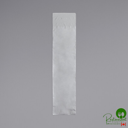 2 1/2" x 9 1/2" Disposable Plastic Silverware Bag - 2,000/Case