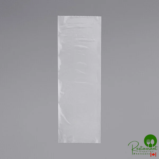 3" x 8 1/2 Disposable Plastic Silverware Bag - 2,000/Roll