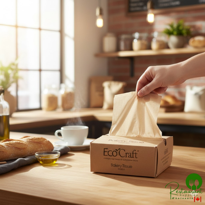 Bagcraft Packaging 010001 6" x 10 3/4" EcoCraft Bakery Tissue - 10,000/Case