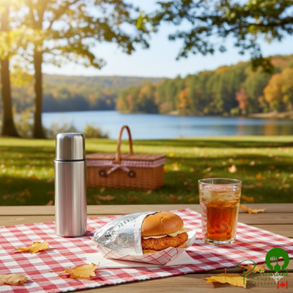 Bagcraft 10 1/2" x 14" "Chicken" Insulated Honeycomb Foil Sandwich Wrap - 2,000/Case