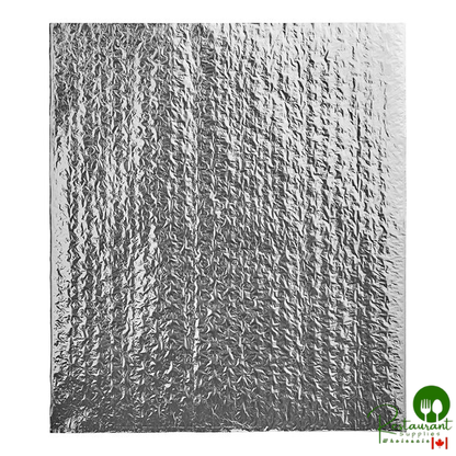 Crystalware 14" x 16" Insulated Foil Sandwich Wrap Sheets - 1,000/Case