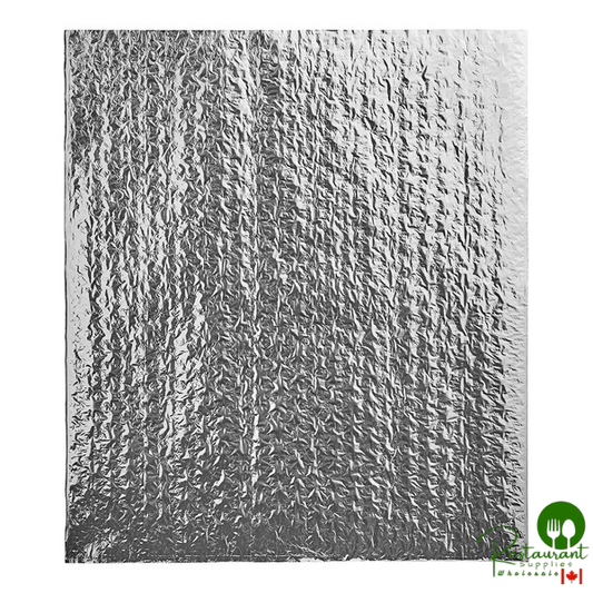 Crystalware 14" x 16" Insulated Foil Sandwich Wrap Sheets - 1,000/Case