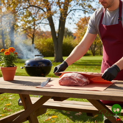 18'' x 1000' 40 lb. PeachTREAT® Butcher Paper Roll