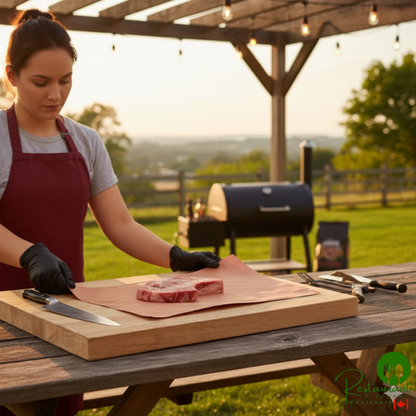 12'' x 1000' 40 lb. PeachTREAT® Butcher Paper Roll