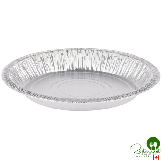 D&W Fine Pack 9 5/8" Foil Pie Pan 1 3/16" Deep - 500/Case