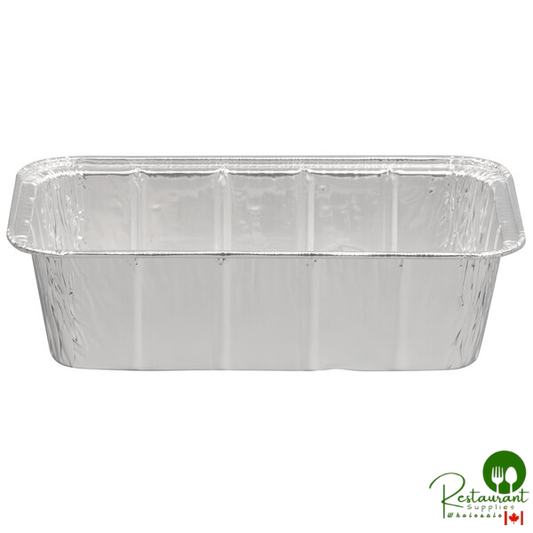 D&W 1 1/2 lb. Aluminum Foil Loaf Pan - 500/Case