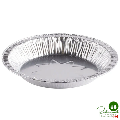 D&W Fine Pack 8" Foil Pie Plate x 1 1/16" Deep Foil Pie Pan - 1,000/Case